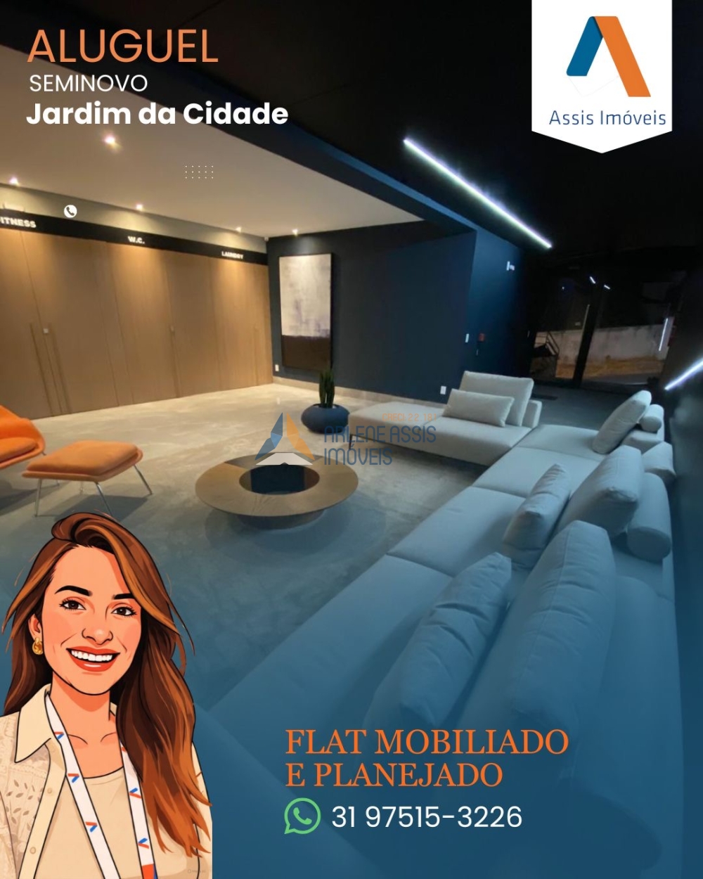 Flat > aluguel > Jardim da cidade em Betim